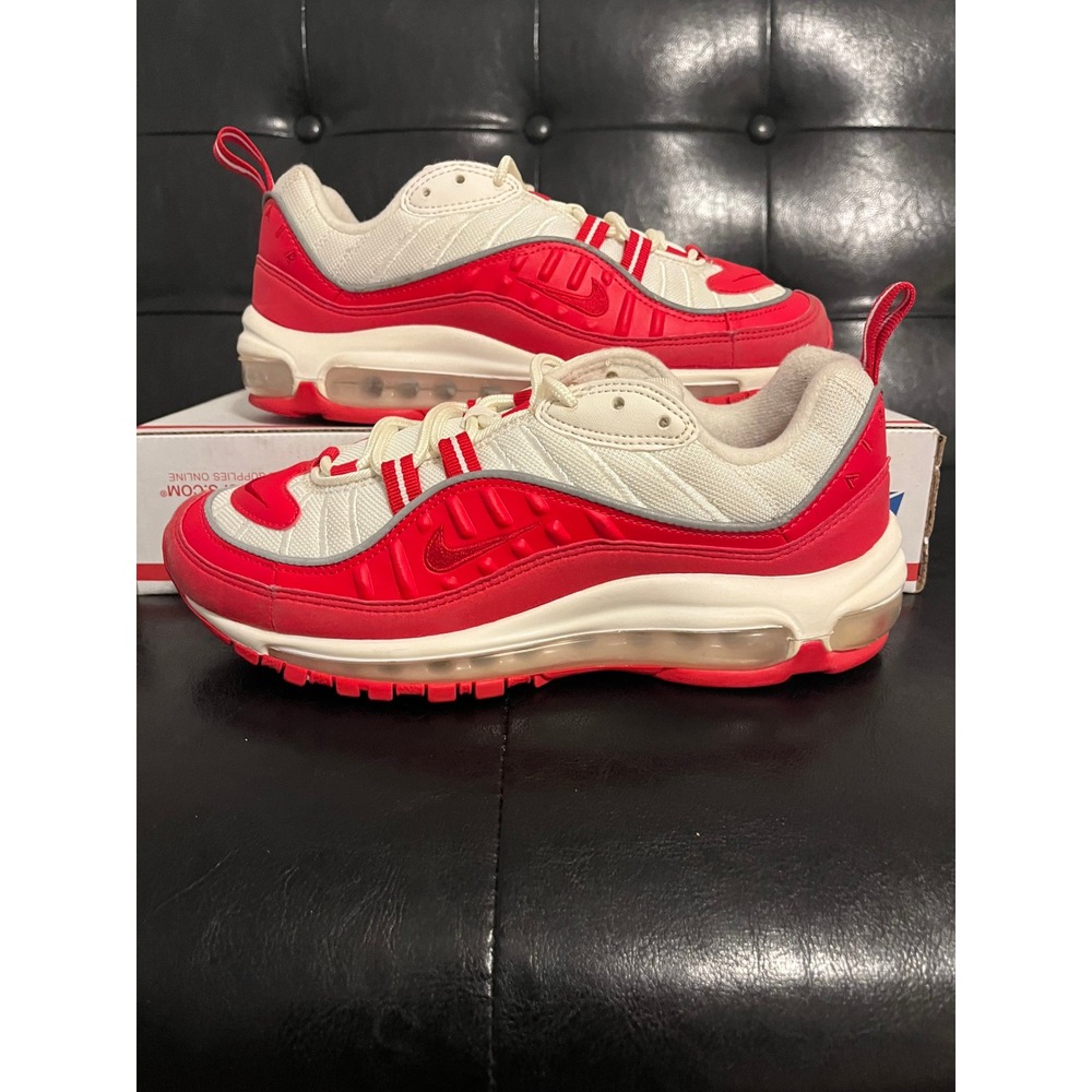 Nike‎ Air Max 98 GS University Red White